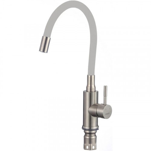 Смеситель для кухни Savol S-SUS6002-04 цвет Сатин Серый