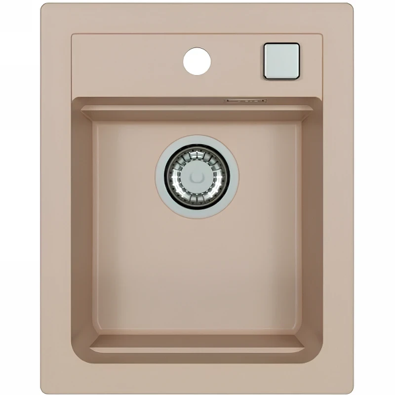 Кухонная мойка Alveus Granital Atrox 10 Terra G22 400x500 1139768 Песчаная искусственный камень (литьевой мрамор) встраиваемая сверху, встраиваемая снизу