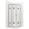 Душевой уголок Ambassador Royal 90x90 18015106 профиль Хром стекло белое с рисунком