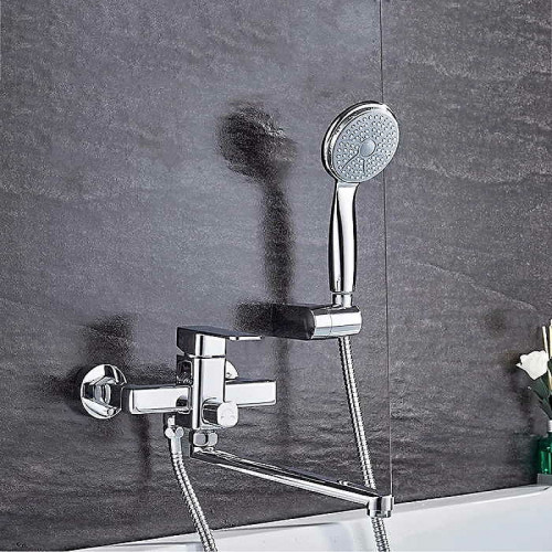 Смеситель для ванны Ledeme H33 2233L универсальный Хром латунь на стену