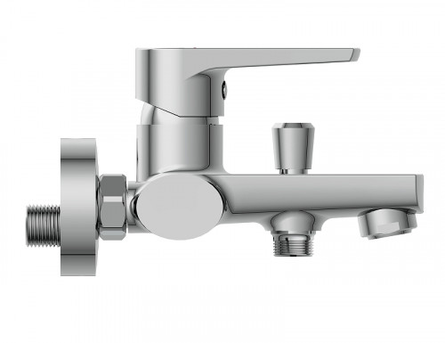Смеситель для ванны Cersanit Moduo 64097 Хром латунь на стену