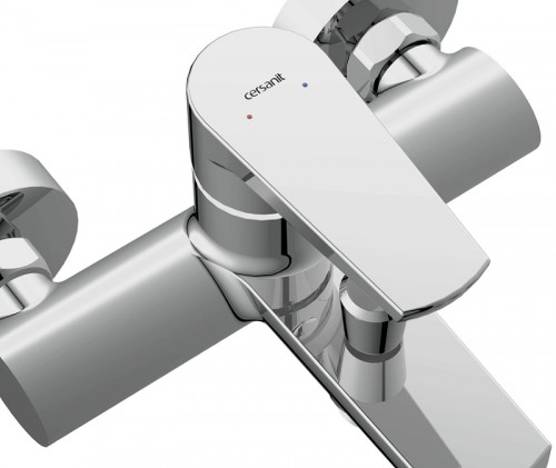 Смеситель для ванны Cersanit Moduo 64097 Хром латунь на стену