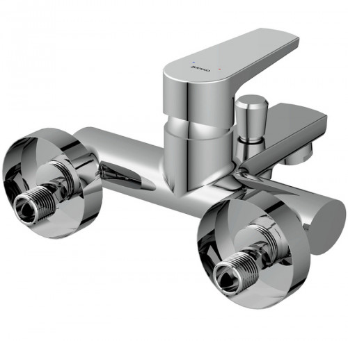 Смеситель для ванны Cersanit Moduo 64097 Хром латунь на стену