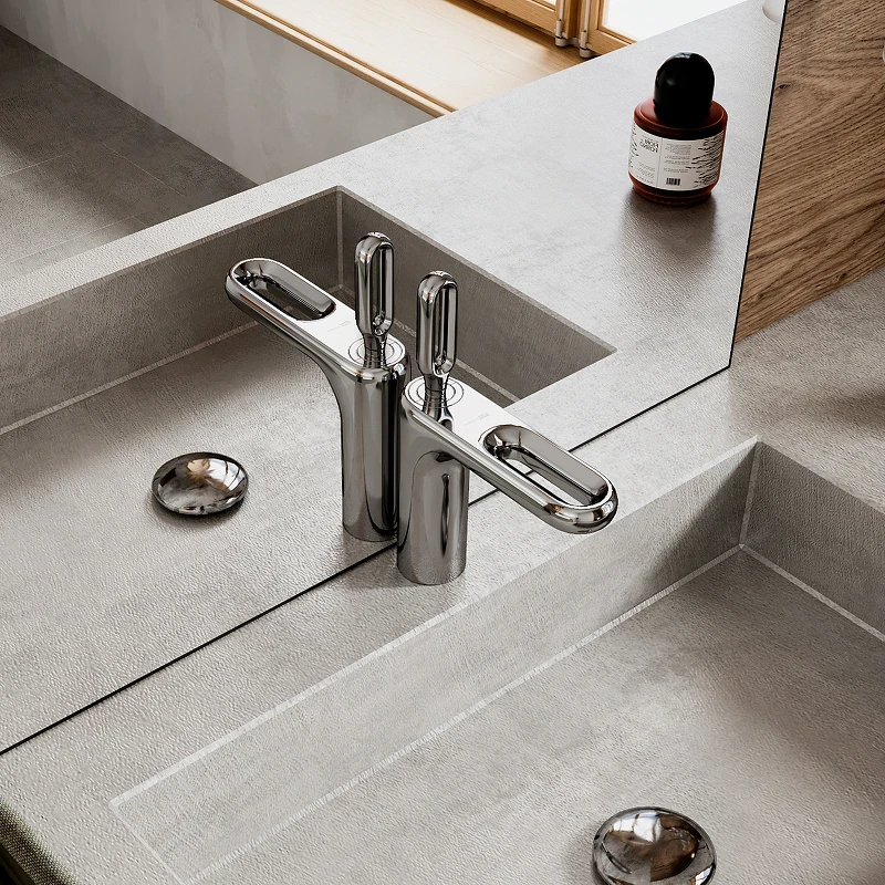 Смеситель для раковины WasserKRAFT Kammel 1803 Хром латунь