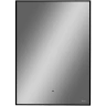 Зеркало Bond Cube 60x80 M36ZE-6080 с подсветкой Черное с бесконтактным выключателем стекло