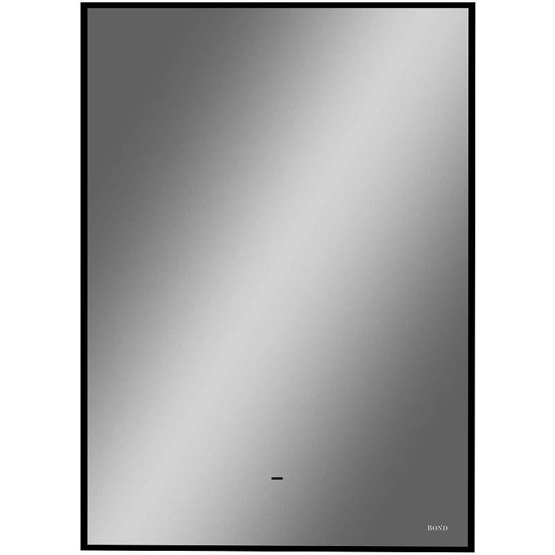 Зеркало Bond Cube 60x80 M36ZE-6080 с подсветкой Черное с бесконтактным выключателем стекло