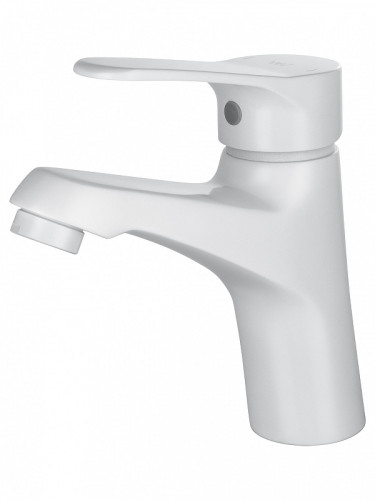 Смеситель для раковины Wonzon & Woghand WW-A40212-MW цвет Белый матовый