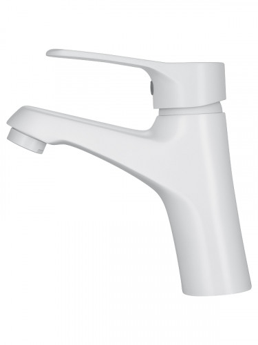 Смеситель для раковины Wonzon & Woghand WW-A40212-MW цвет Белый матовый