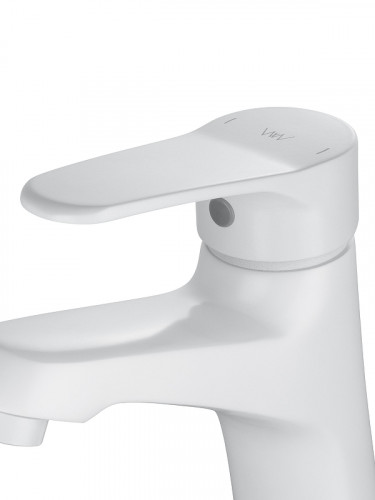 Смеситель для раковины Wonzon & Woghand WW-A40212-MW цвет Белый матовый