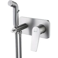 Гигиенический душ со смесителем Lemark Bronx LM3720GM Графит