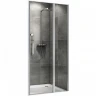 Душевая дверь Abber Sonnenstrand 130 AG04130S профиль Хром стекло прозрачное