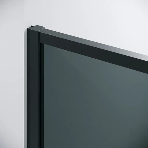 Душевая стенка Grossman Galaxy 80 200.K33.01.80.21.10 профиль Черный матовый стекло тонированное
