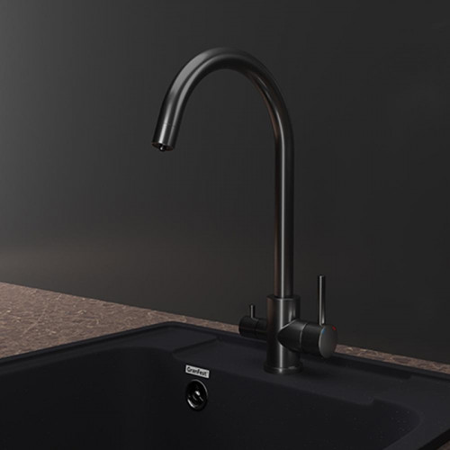 Смеситель для кухни GranFest Z-5420 цвет Графит