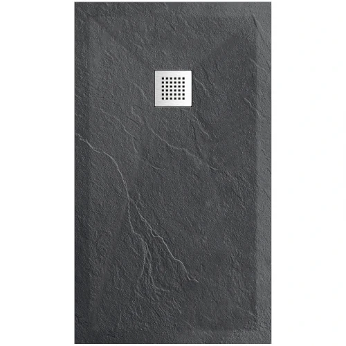 Душевой поддон из искусственного камня Grossman Strong 100x90 GR-S290100Q Графит