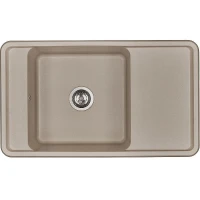 Кухонная мойка Aquaton Беллис 87 1A724832BS250 Серый шелк
