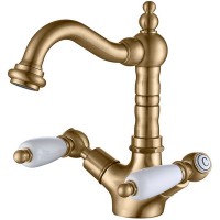 Смеситель для раковины Caprigo Adria-Classic 03-526-vot Бронза латунь