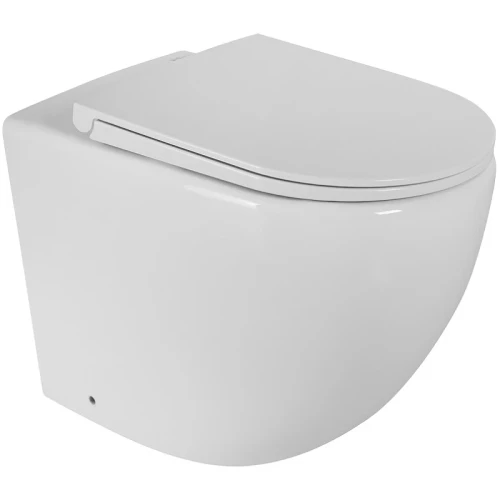 Унитаз BelBagno Sfera-R BB2141CBR/BB902SC приставной с сиденьем Микролифт фаянс приставной