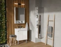 Тумба под раковину Aquaton Сканди Doors 55 1A278801SD010 Белая МДФ / ЛДСП