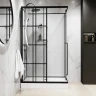 Душевая кабина Niagara Standart 120x80 L ST120/80/15QL/KL/BKT без гидромассажа