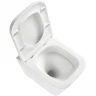 Унитаз Lemark Florex 9614001 подвесной Белый глянец с сиденьем Микролифт фарфор подвесной