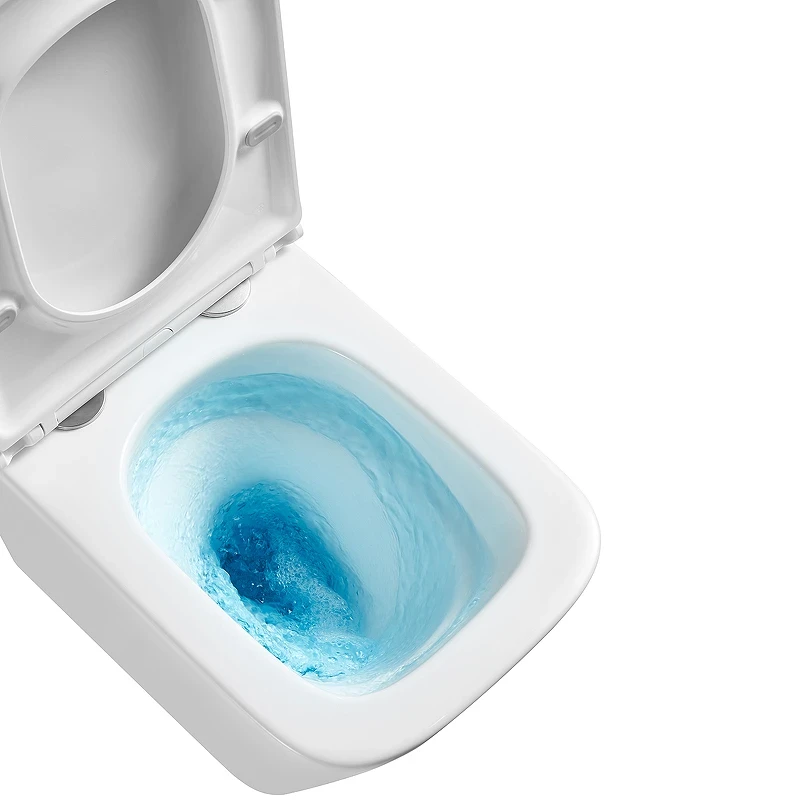 Унитаз Lemark Florex 9614001 подвесной Белый глянец с сиденьем Микролифт фарфор подвесной