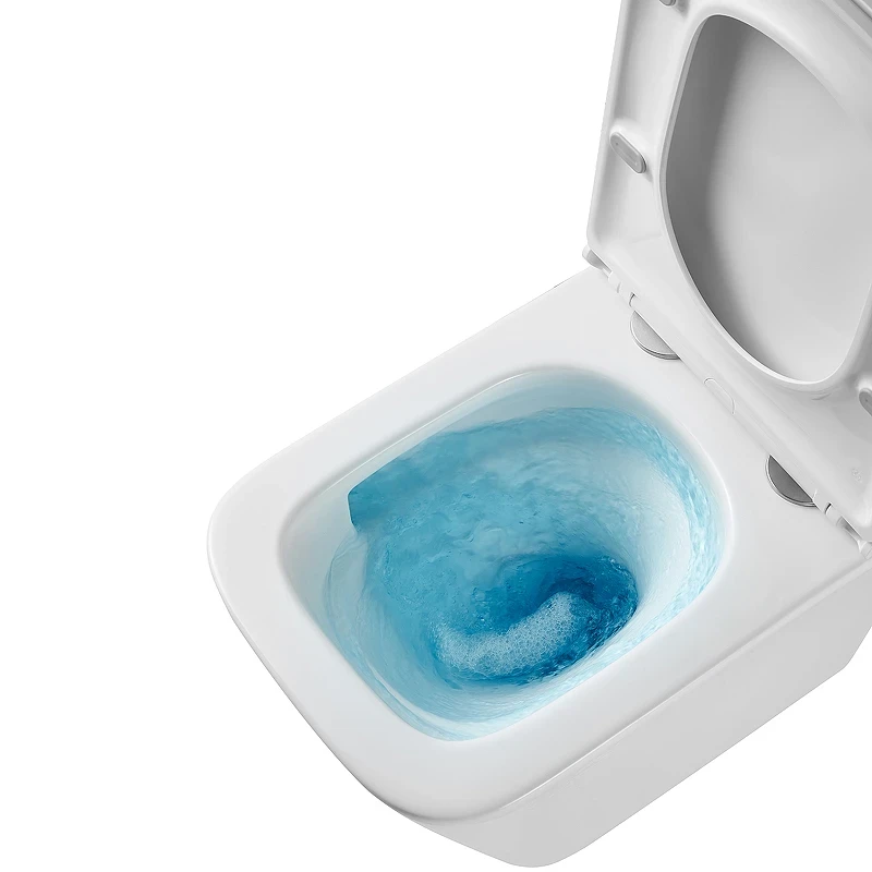 Унитаз Lemark Florex 9614001 подвесной Белый глянец с сиденьем Микролифт фарфор подвесной