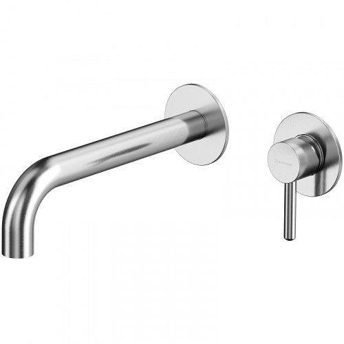 Смеситель для раковины Whitecross Y brushed nickel Y1215NIB Брашированный никель латунь встраиваемый