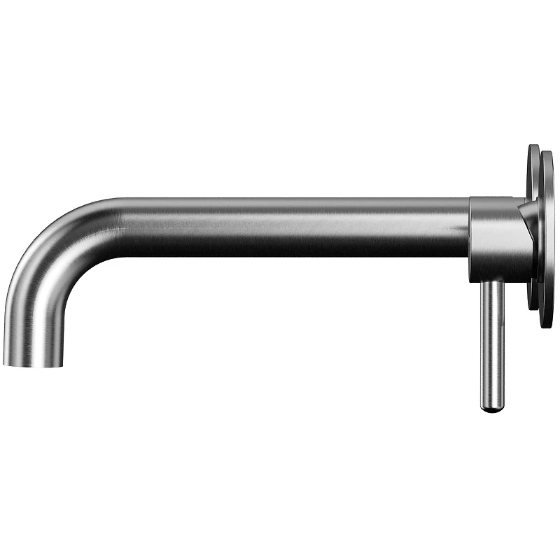 Смеситель для раковины Whitecross Y brushed nickel Y1215NIB Брашированный никель латунь встраиваемый