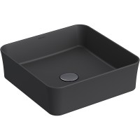 Раковина-чаша Berges Ego SL 38 181020 Антрацит матовый фарфор накладная