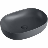 Раковина-чаша Vincea 60 VBS-113MA Антрацит матовый фарфор накладная