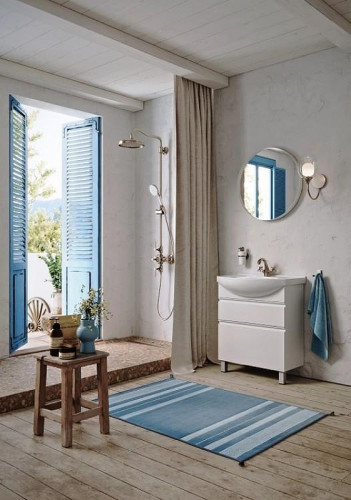 Тумба под раковину Aqwella Rodos 75 ROD01072N Белая