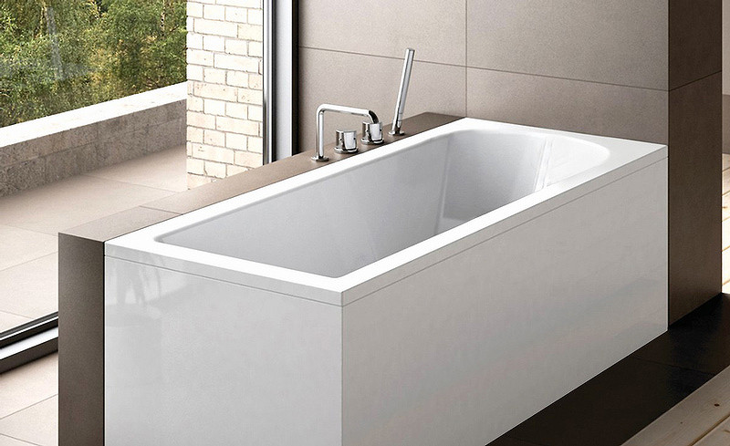 Акриловая ванна C-Bath Rea 170x70 CBQ002003 без гидромассажа