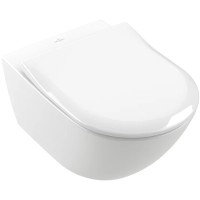 Унитаз Villeroy&amp;Boch Subway 3.0 4670T001 подвесной Альпийский белый без сиденья
