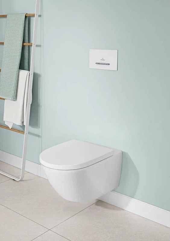 Унитаз Villeroy&Boch Subway 3.0 4670T001 подвесной Альпийский белый без сиденья
