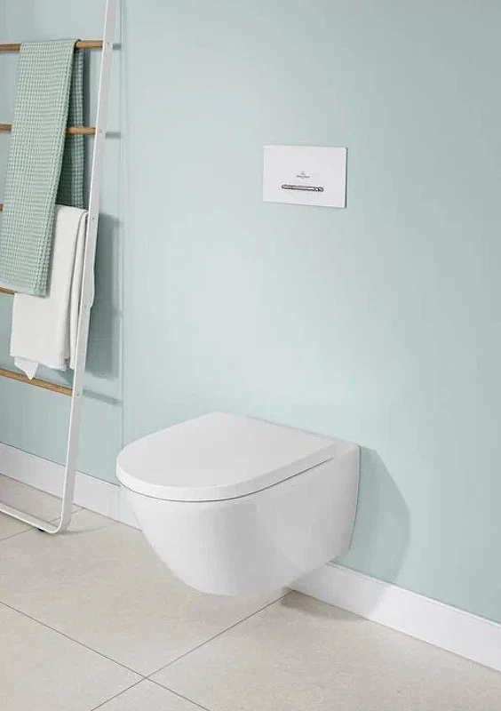Унитаз Villeroy&Boch Subway 3.0 4670T001 подвесной Альпийский белый без сиденья