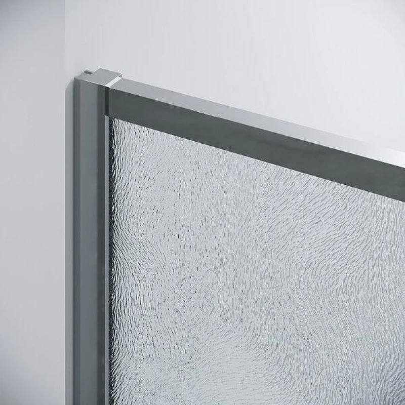 Душевой уголок Grossman Galaxy 100x100 L 120.K33.01.1010.10.02 профиль Хром стекло шиншилла
