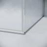 Душевой уголок Grossman Galaxy 100x100 L 120.K33.01.1010.10.02 профиль Хром стекло шиншилла
