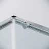 Душевой уголок Grossman Galaxy 100x100 L 120.K33.01.1010.10.02 профиль Хром стекло шиншилла