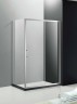 Душевой уголок Cezares Molveno 150x80 MOLVENO-AH-11-150/80-C-Cr-IV профиль Хром стекло прозрачное