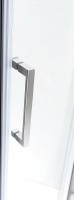 Душевой уголок Cezares Molveno 150x80 MOLVENO-AH-11-150/80-C-Cr-IV профиль Хром стекло прозрачное