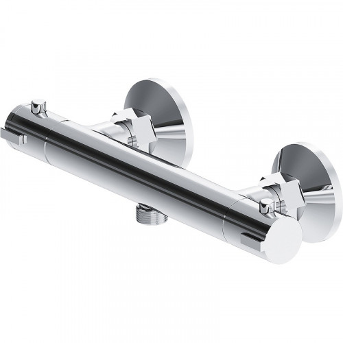 Смеситель для душа Damixa Jupiter 776000000 с термостатом Хром латунь на стену