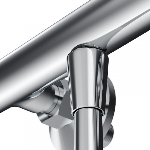 Смеситель для душа Damixa Jupiter 776000000 с термостатом Хром латунь на стену