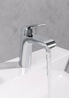 Смеситель для раковины Ravak Flat FL 014.00 X070118 Хром латунь