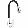 Смеситель для кухни Frap H71 F4471 Хром Черный латунь
