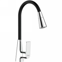 Смеситель для кухни Frap H71 F4471 Хром Черный латунь