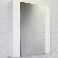 Зеркальный шкаф Comforty Лима 70 00-00006135 Белый матовый