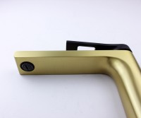 Смеситель для раковины Bronze de Luxe Element EL21GB Матовое золото Черный латунь
