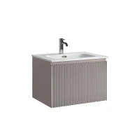 Тумба под раковину Sancos Snob R 1.0 60 SNR1.060SM подвесная цвет Doha Soft