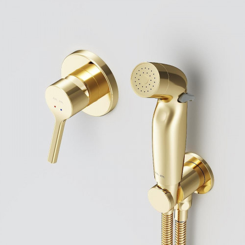 Гигиенический душ со смесителем AM.PM X-Joy S F40H85B99 цвет Золото