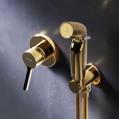 Гигиенический душ со смесителем AM.PM X-Joy S F40H85B99 цвет Золото